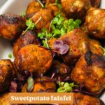 sweetpotato falafel